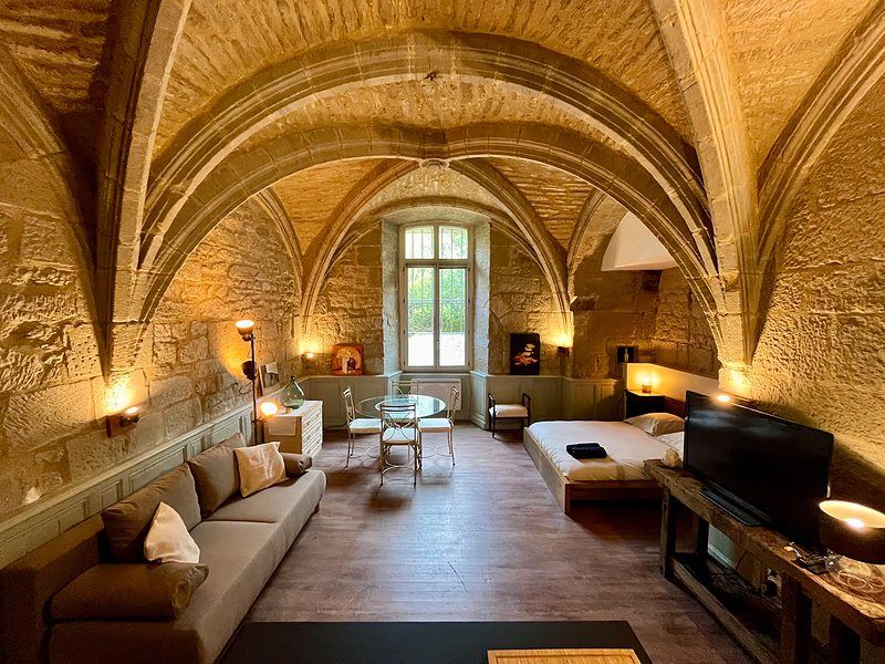 Les voûtes de La Chapelle, location insolite près de Carcassonne